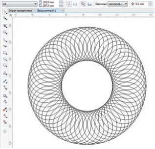 Создание узоров из простых геометрических фигур в CorelDRAW (часть 1)