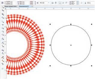 Создание узоров из простых геометрических фигур в CorelDRAW (часть 3)