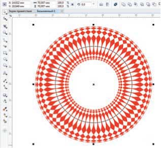 Создание узоров из простых геометрических фигур в CorelDRAW (часть 3)