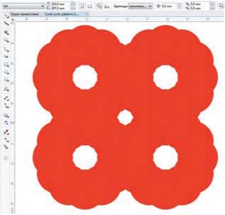 Создание узоров из простых геометрических фигур в CorelDRAW (часть 4)